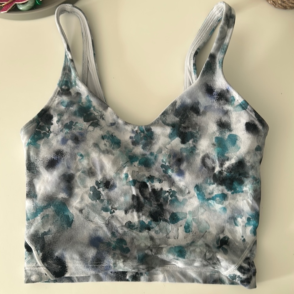 NOT SOLD ANYMORE blue size 2 align tank